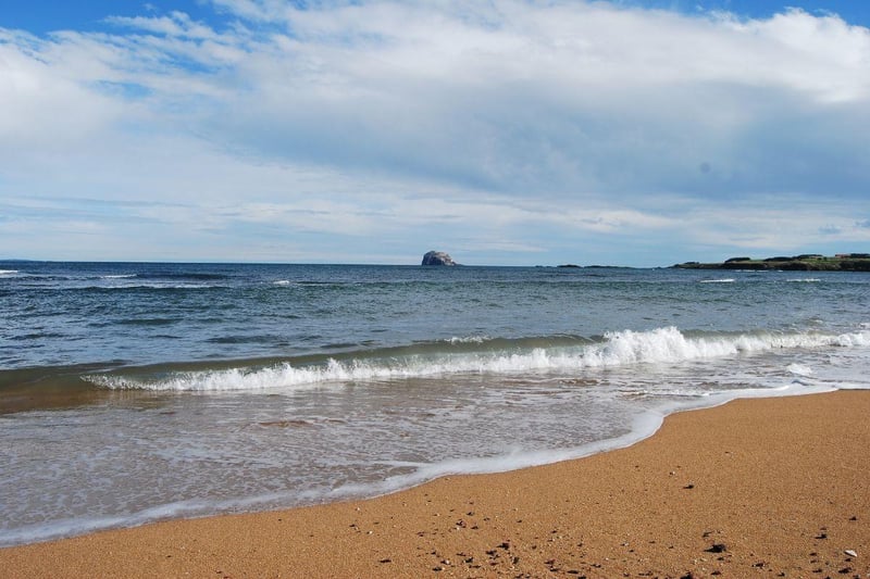 Another slice of sandy paradise in East Lothian, the beach at the resort town of North Berwick is a regular haunt for swimmers at all times of year.