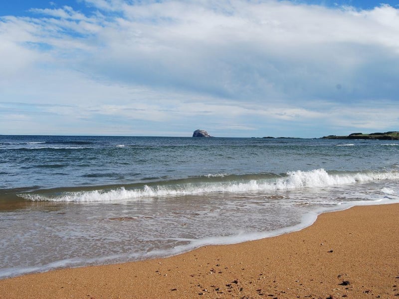 Another slice of sandy paradise in East Lothian, the beach at the resort town of North Berwick is a regular haunt for swimmers at all times of year.