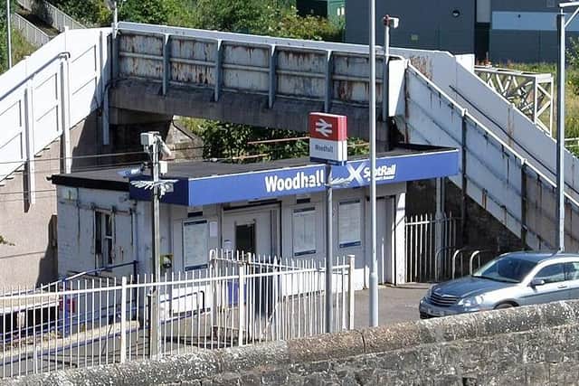 Woodhall station ticket office near Port Glasgow would close under the ScotRail proposals. Picture: Rosser1954/WikiMedia Commons