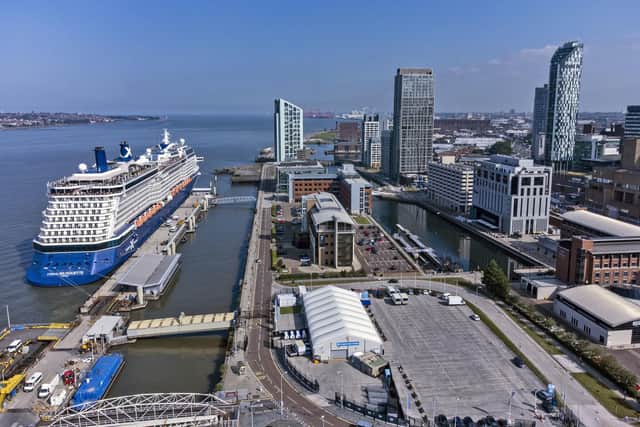 The cruise ship Celebrity Silhouette docked on the waterfront in Liverpool, which has been deleted from the World Heritage List. Peter Byrne/PA Wire