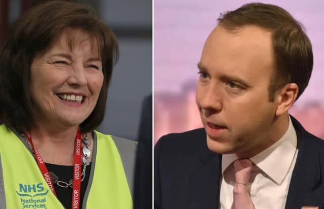 Scotland's Health Secretary Jeane Freeman (left) and UK counterpart Matt Hancock are taking different approaches as to how best protect the over-70s from Coronavirus.