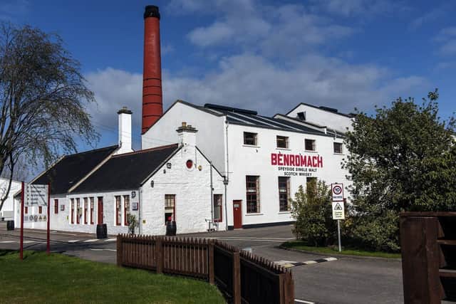 Benromach Distillery, Forres, one of the destinations on Speyside's Malt Whisky Trail. Picture: John Paul Photography