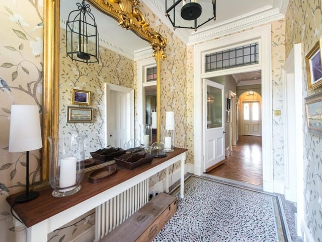 Entrance vestibule.