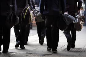 Pupils at schools. PIC: David Jones/PA Wire