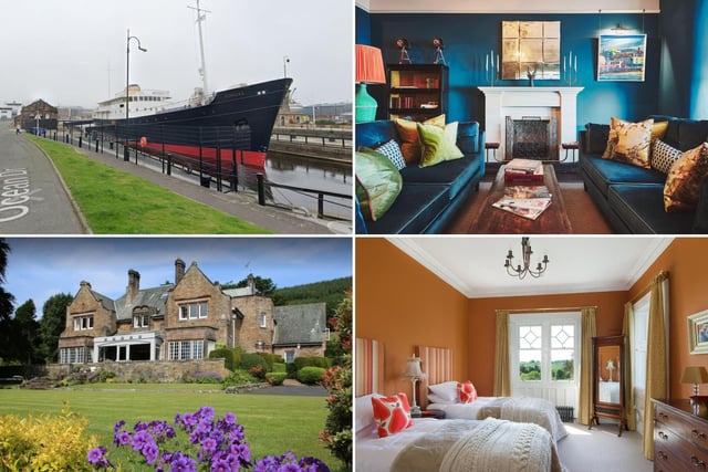 Some of the best-reviewed hotels in Scotland.
