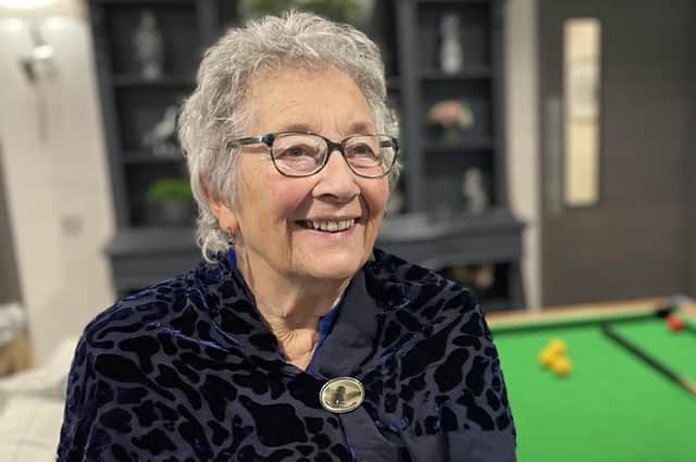 Fay Jacobsen's ready smile was indicative of her zest for life