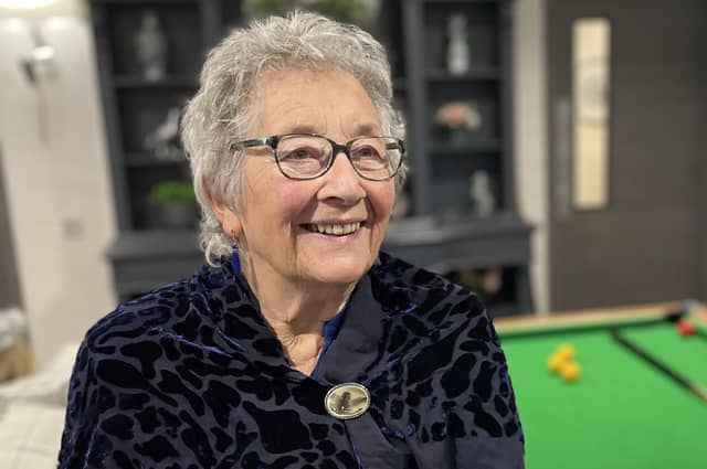 Fay Jacobsen's ready smile was indicative of her zest for life