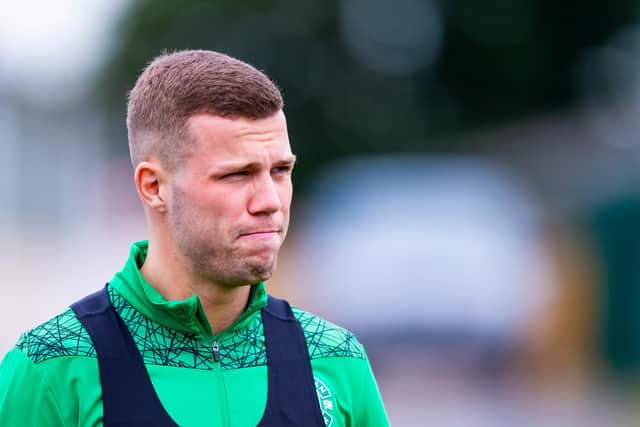 Former Hibs and Rangers striker Florian Kamberi has tested positive for coronavirus.