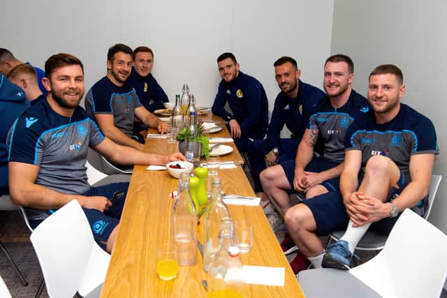 The Scotland rugby and football teams have socialised at Oriam in the past although this is not possible at the moment due to Covid restrictions,
