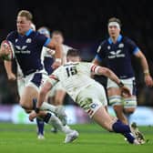 Duhan van der Merwe was in scintillating form for Scotland and Twickenham.