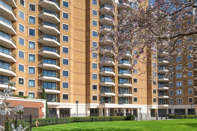 Cheval Gloucester Park in Kensington, London, comprises 100 one, two and three bedroom flats, as well as three five-bedroom penthouses. Pic: Contributed