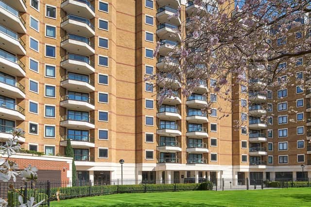 Cheval Gloucester Park in Kensington, London, comprises 100 one, two and three bedroom flats, as well as three five-bedroom penthouses. Pic: Contributed