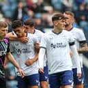 Aberdeen were defeated 2-0 by Preston North End at Deepdale.