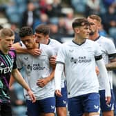 Aberdeen were defeated 2-0 by Preston North End at Deepdale.