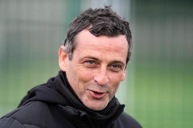 Hibs manager Jack Ross says he enjoys having records to aim for as his team head into the final stages of a rewarding season. Photo by Mark Scates / SNS Group