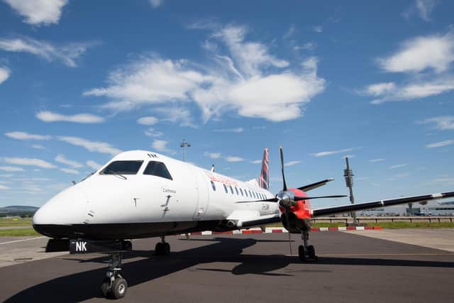 Loganair flies to the Northern and Western Isles as well as destinations elsewhere in the UK and Scandinavia