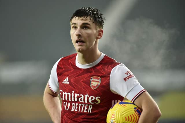 Kieran Tierney has been tipped as a future Arsenal captain. (Photo by Rui Vieira - Pool/Getty Images)