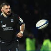 Jamie Bhatti will make his 100th appearance for Glasgow Warriors against Dragons.