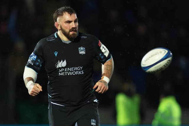 Jamie Bhatti will make his 100th appearance for Glasgow Warriors against Dragons.