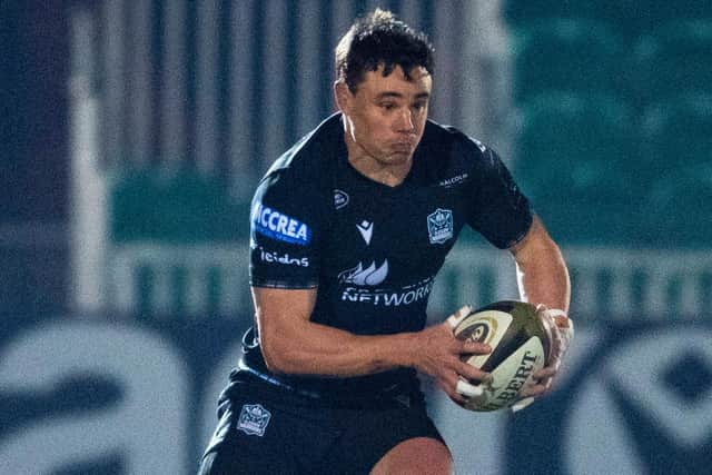 Lee Jones made his comeback in the win over Cardiff and retained his place for the narrow defeat by Dragons at Scotstoun. Picture: Ross MacDonald / SNS