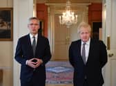 NATO secretary general Jens Stoltenberg with Prime Minister Boris Johnson (Getty Images)