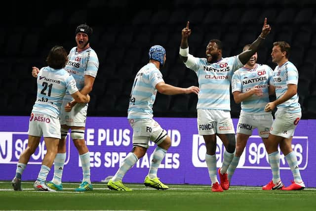 Virimi Vakatawa is just one of several potent attacking threats in the Racing 92 side. Picture: Julian Finney/Getty Images