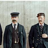 Lighthouse keepers Thomas Marshall, Donald MacArthur and James Ducat who disappeared from the Flannan Isles in December 1900. PIC: Contributed/colour restoration by Gary Kemp /restoringyourpast.co.uk.



http://www.restoringyourpast.co.uk/,https://www.facebook.com/restoringyourpast,Grant Kemp