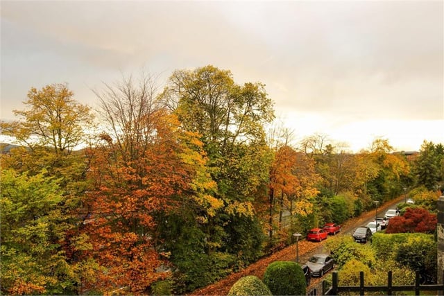 View from balcony.