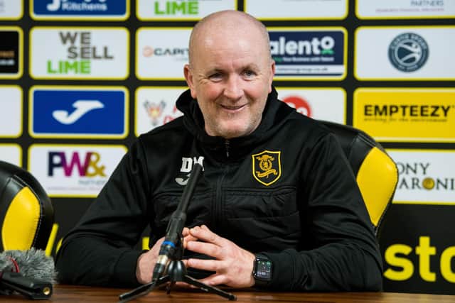 David Martindale is in no rush to leave Livingston.
