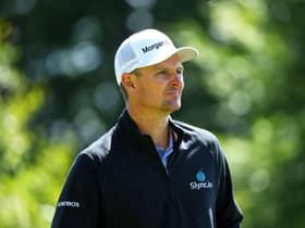 Justin Rose pictured at the Genesis Scottish Open at The Renaissance Club. Picture: Andrew Redington/Getty Images.