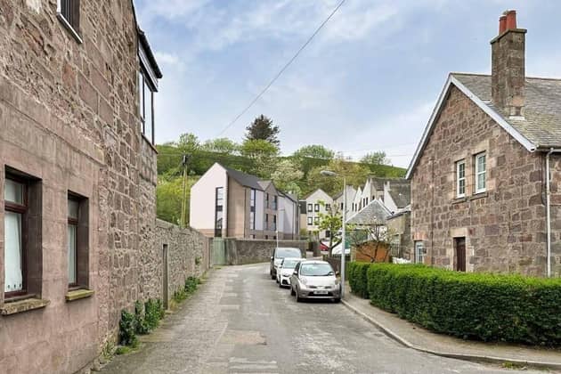 View of the proposed housing from the corner of Cowgate and King Street (Pic:Wellwood Leslie Architects)