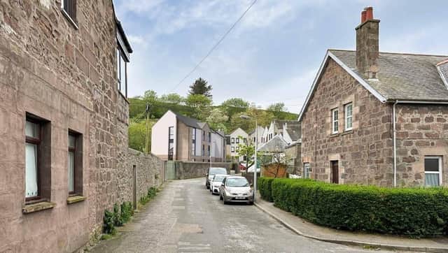 View of the proposed housing from the corner of Cowgate and King Street (Pic:Wellwood Leslie Architects)