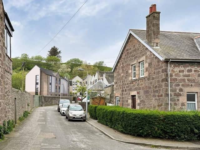 View of the proposed housing from the corner of Cowgate and King Street (Pic:Wellwood Leslie Architects)