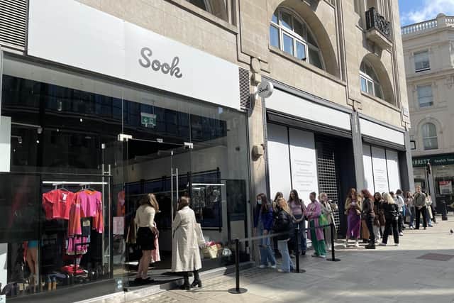 Sook's latest space on London's Oxford Street has seen shoppers queue for independent businesses despite the looming impact of the pandemic on British high streets.