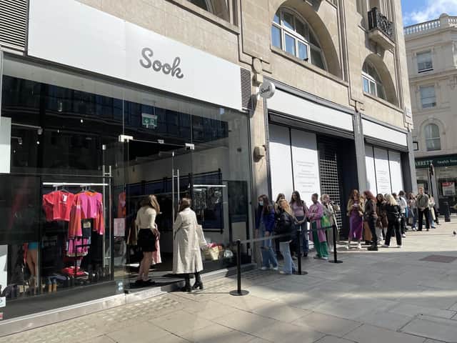Sook's latest space on London's Oxford Street has seen shoppers queue for independent businesses despite the looming impact of the pandemic on British high streets.