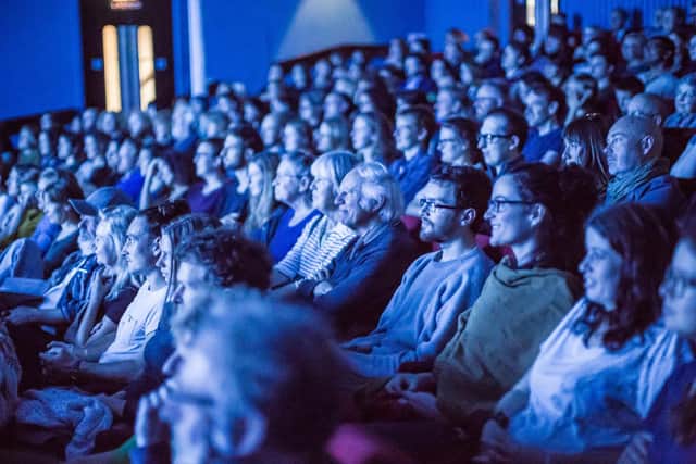 A packed house at the Filmhouse, the headquarters of the Edinburgh International Film Festival. Picture: Chris Scott