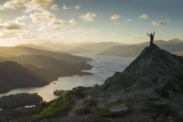 Ben A-an in the Loch Lomond and Trossachs National Park with views over Loch Katrine (Picture: VisitScotland).