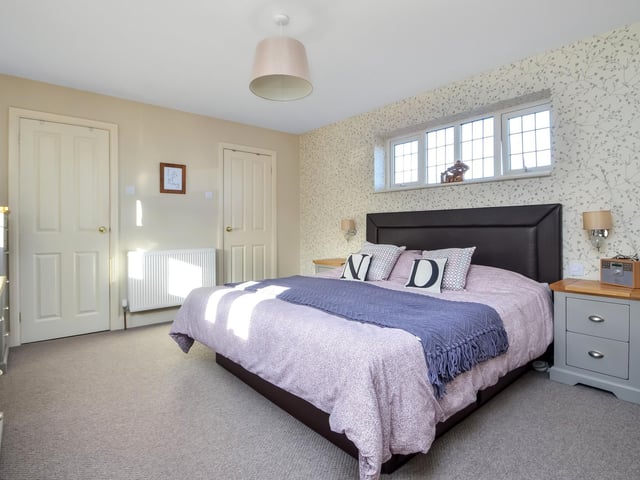 This four bedroom home in Glebe Park Avenue is on sale for £1.185m. It is listed by Fine and Country.