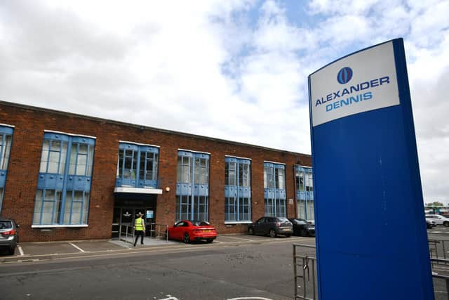 Workers at the ADL plant in Glasgow Road, Camelon have voted to strike over pay