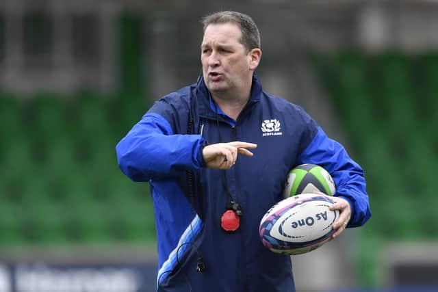Scotland head coach Kenny Murray.