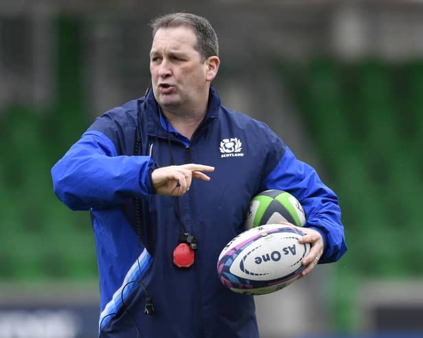 Scotland head coach Kenny Murray.