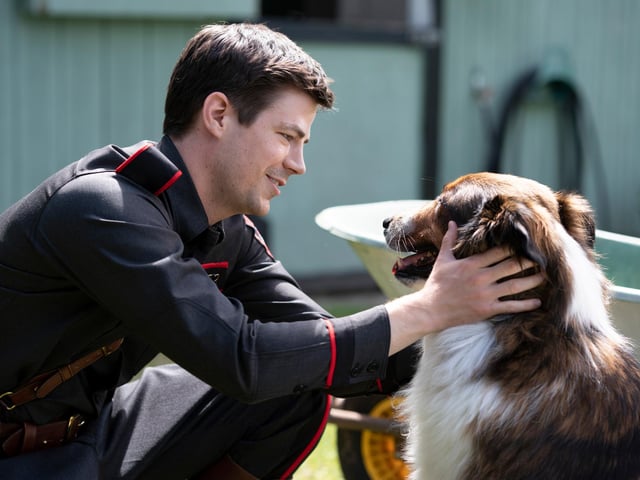 Rescued by Ruby is based on a heartwarming true story which sees a state trooper dreams of joining a K-9 rescue unit.