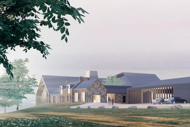 An artist’s impression of the new Machrihanish Distillery
