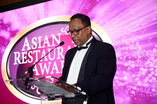 Chairman of the Asian Restaurant Awards, Yawar Khan at the Asian Restaurant Awards 2019