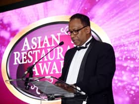 Chairman of the Asian Restaurant Awards, Yawar Khan at the Asian Restaurant Awards 2019