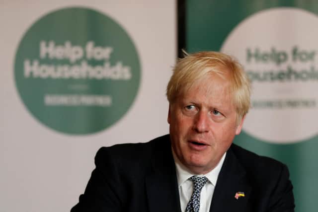 Boris Johnson's Help for Households scheme will not offset the vast increases in energy bills (Picture: Peter Nicholls/WPA pool/Getty Images)