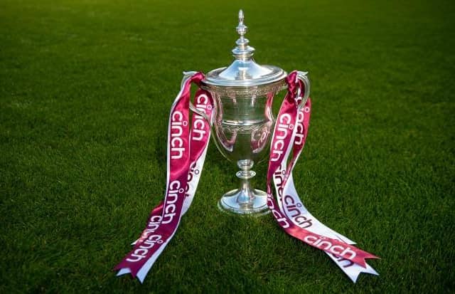 The cinch Championship trophy. (Photo by Ross MacDonald / SNS Group)