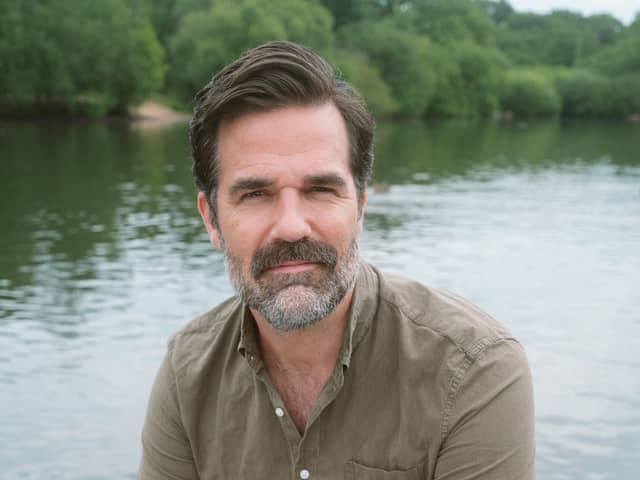 Rob Delaney, whose book, A Heart That Works, is published in paperback this month, appears at this year's Edinburgh International Book Festival. Pic: Hollie Fernando