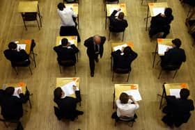 The exams diet has been disrupted for the past two years. Picture: PA
