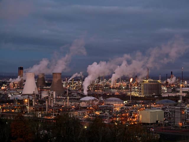 Plans to close the Grangemouth oil refinery, possibly by spring 2025, demonstrate how difficult the transition to net zero could be for Scotland's economy (Picture: Jeff J Mitchell/Getty Images)